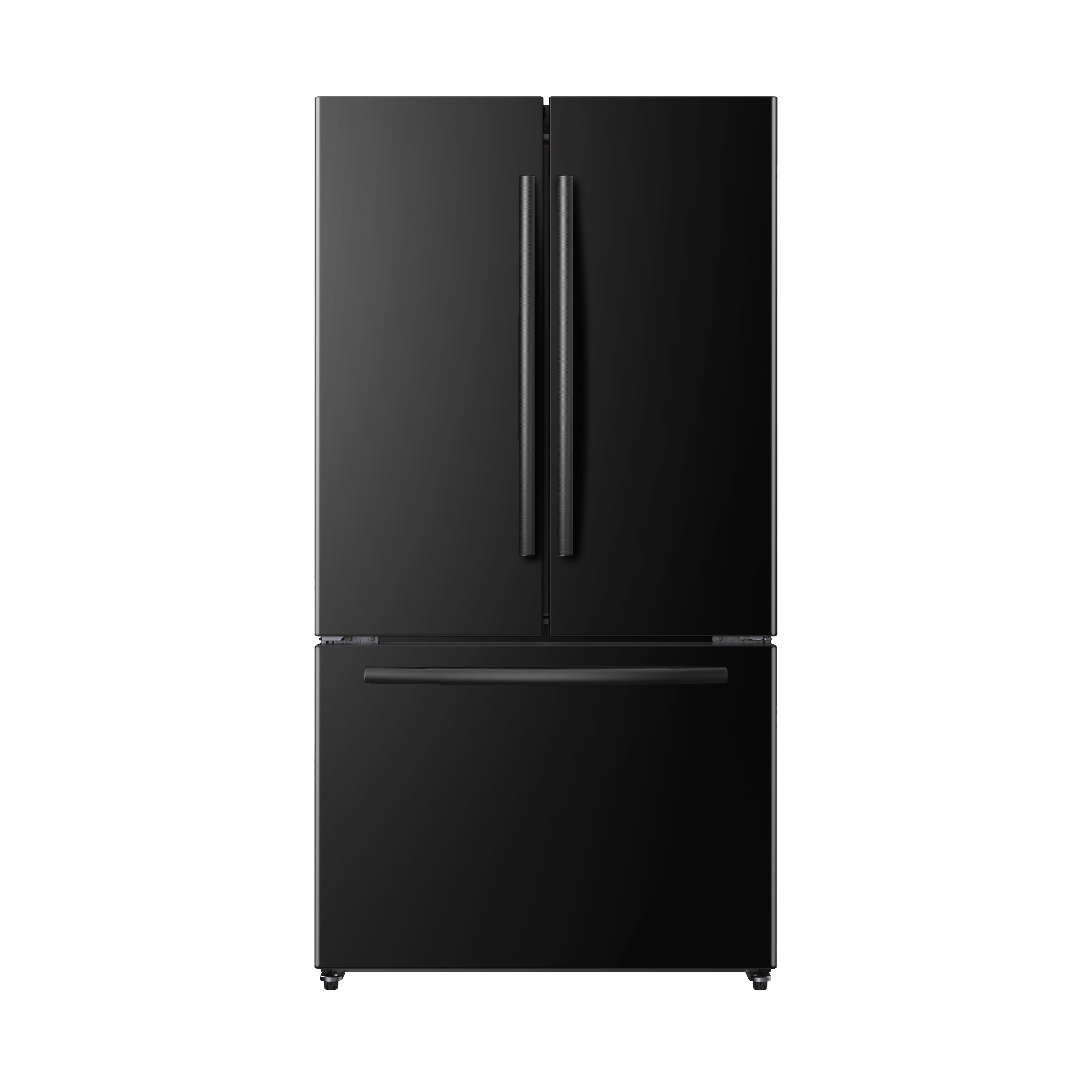 MORA 26.6 cu. ft. Standard Depth French Door Refrigerator (Black